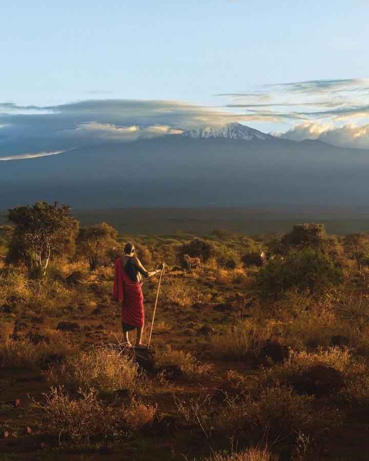 Amboseli Cultural Camping Екстериор снимка