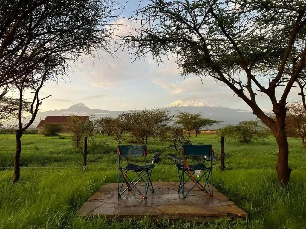 Amboseli Cultural Camping Екстериор снимка