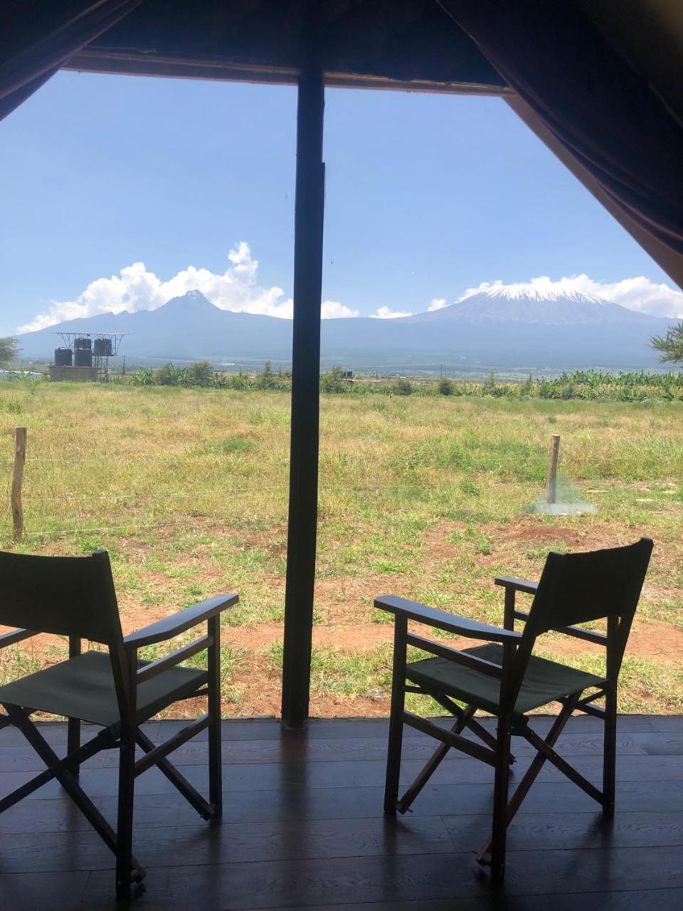 Amboseli Cultural Camping Екстериор снимка